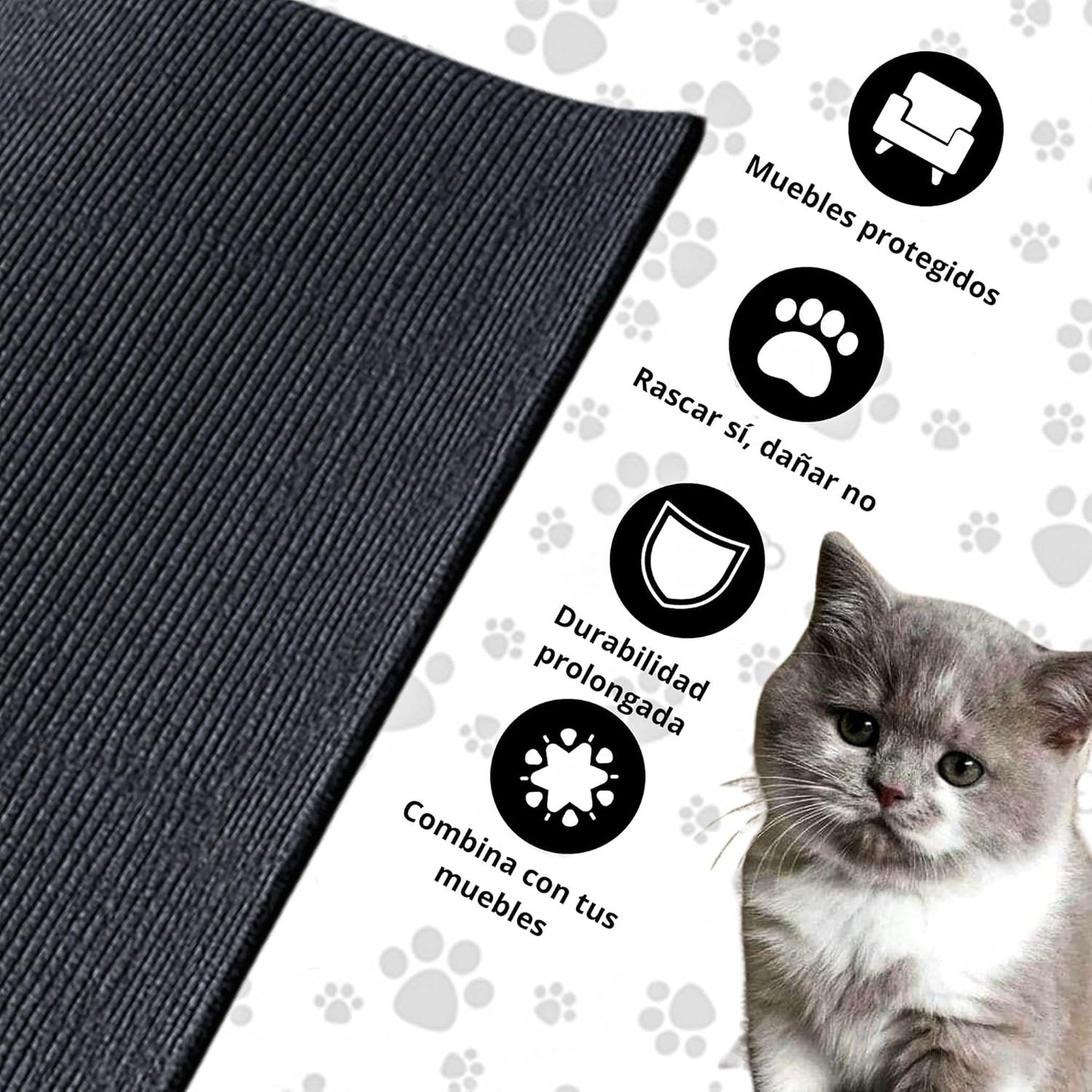 Protector de Arañazos de Gatos para Sofás (40 x 100 cm)